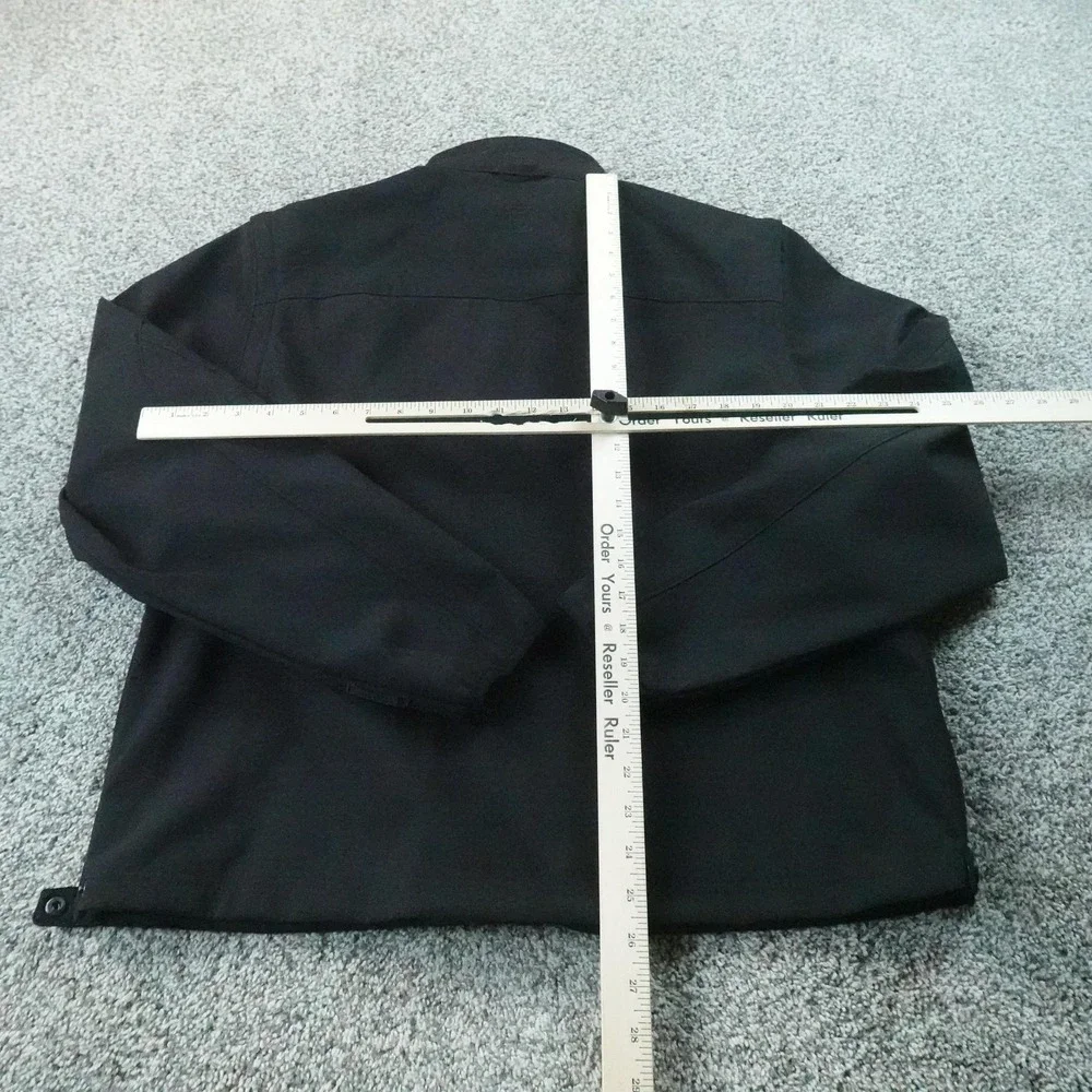 NEW 5.11 Tactical Jacket Mens L Black Softshell Full Zip Windbreaker Coat Work